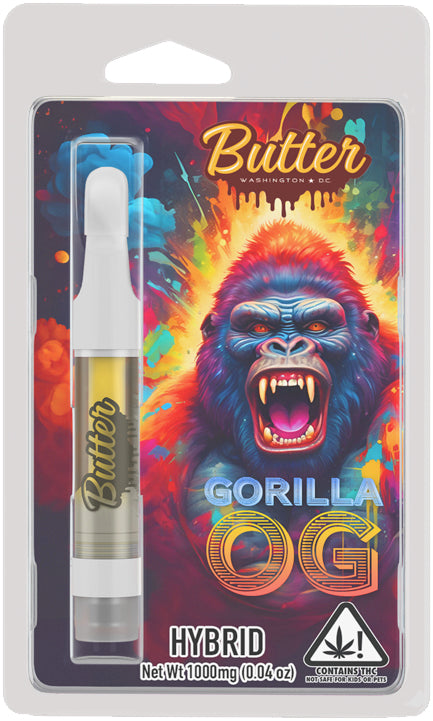 1-gram HHC Cartridges - Gorilla OG (HYBRID)