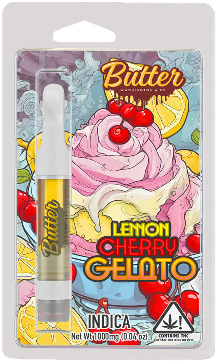 1-gram HHC Cartridges - Lemon Cherry Gelato (INDICA)