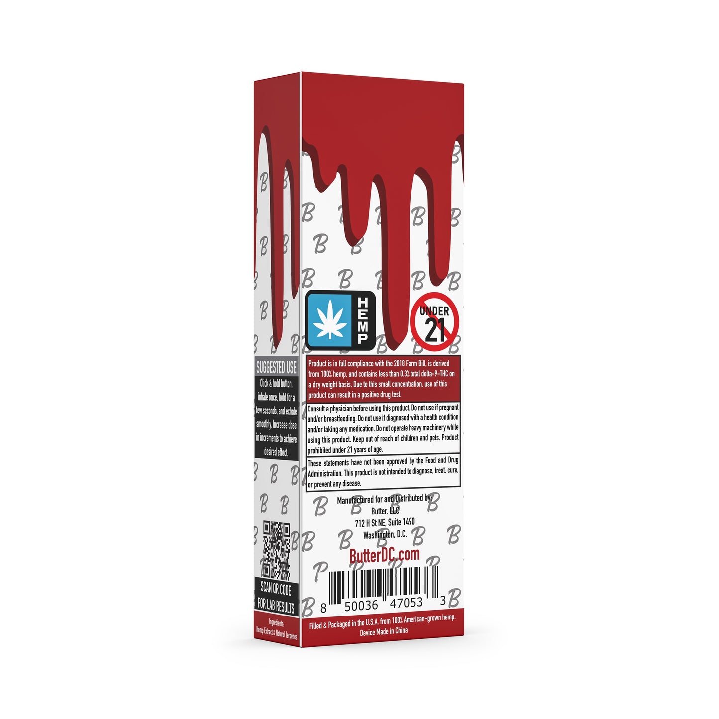 Butter HHC Gorilla Haze Vape Disposable