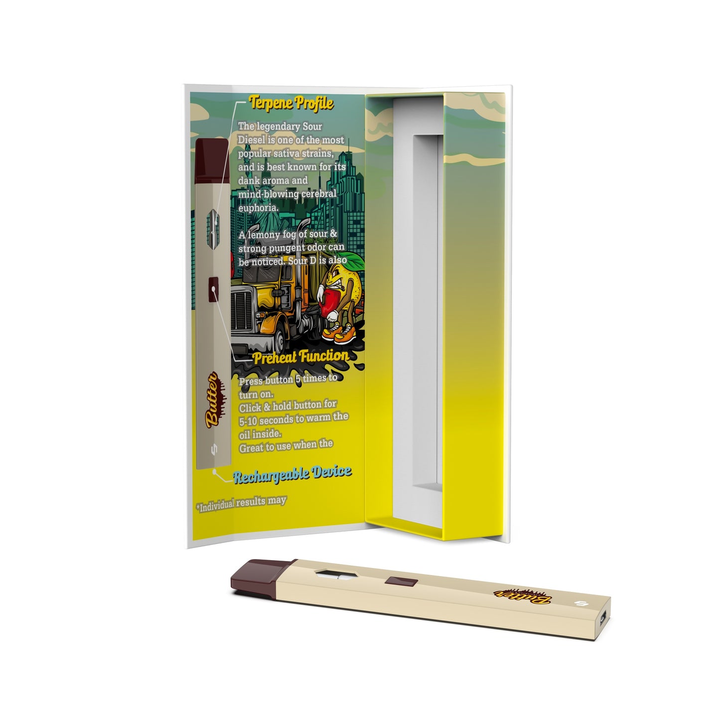 HHC Diamond Edition 1mL Disposable - Sour Diesel (1g)