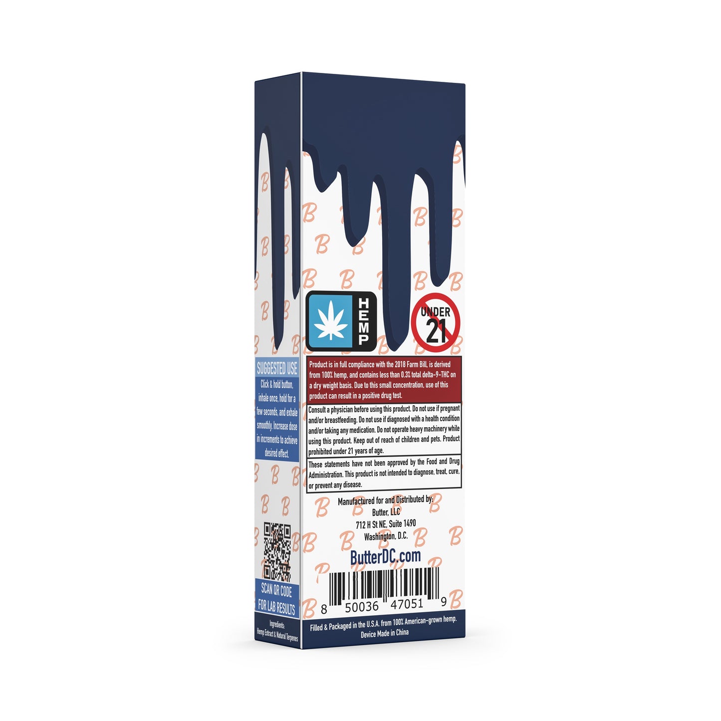 Butter HHC Ghost Berry OG Vape Disposable