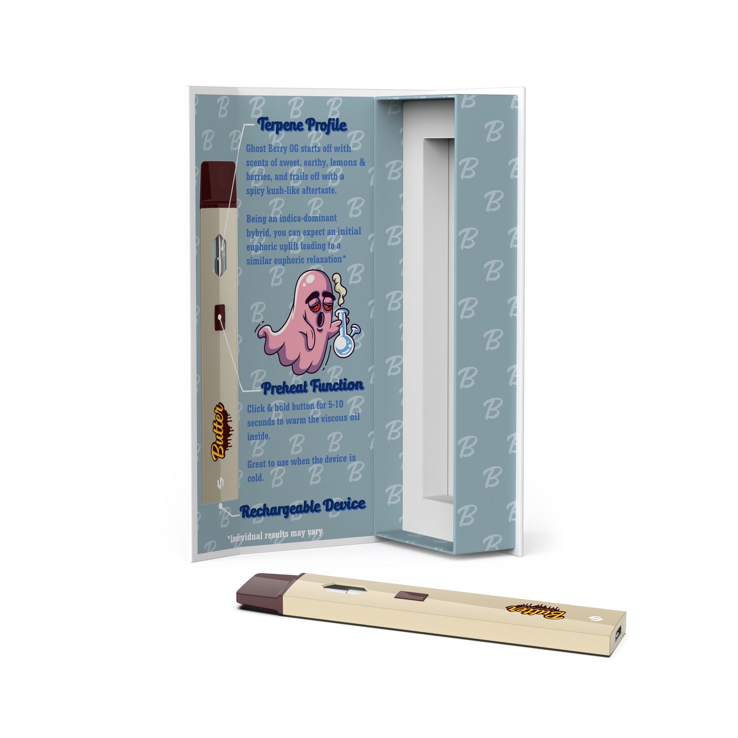 Butter HHC Ghost Berry OG Vape Disposable