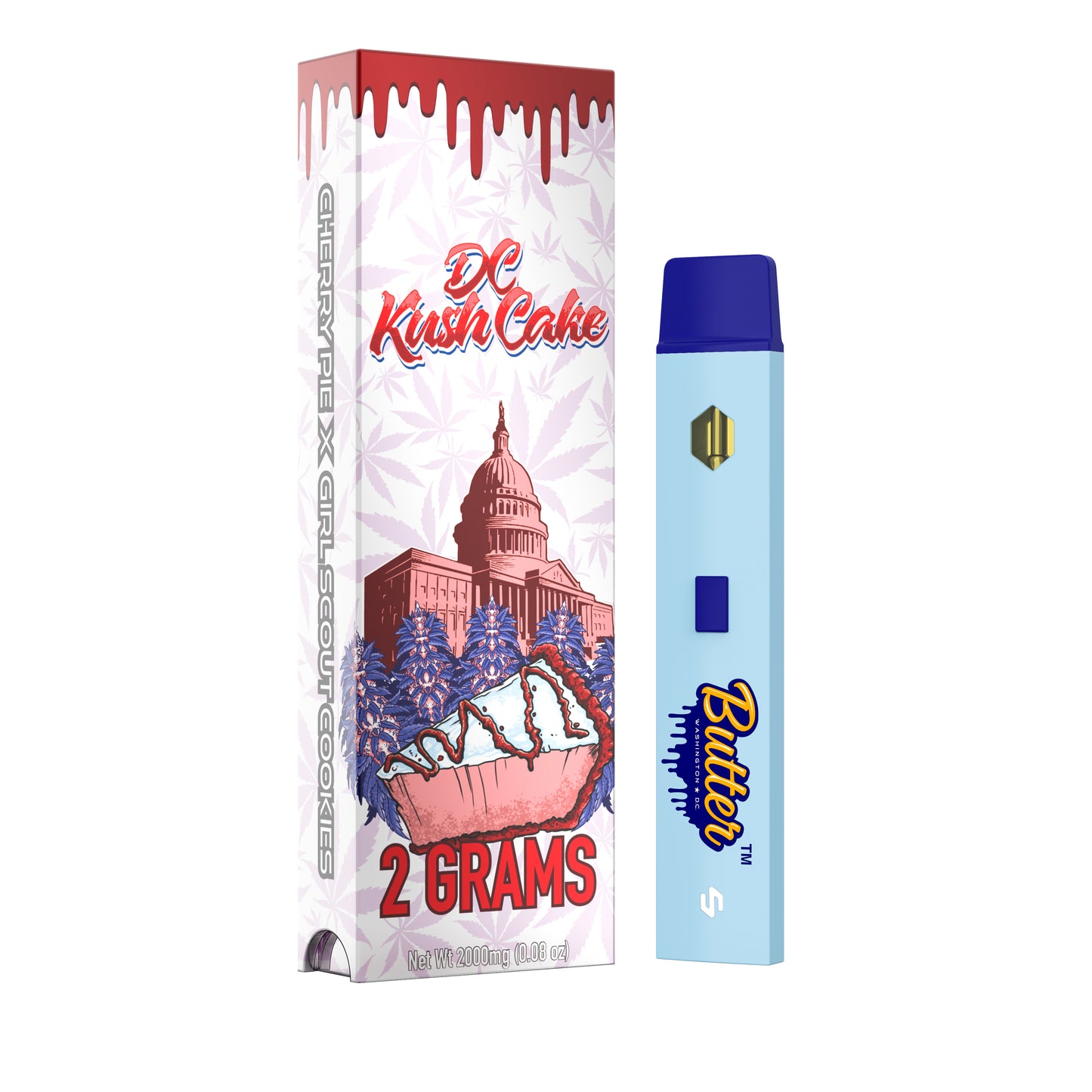 HHC 2.2mL Disposable - DC Kush Cake (2g)