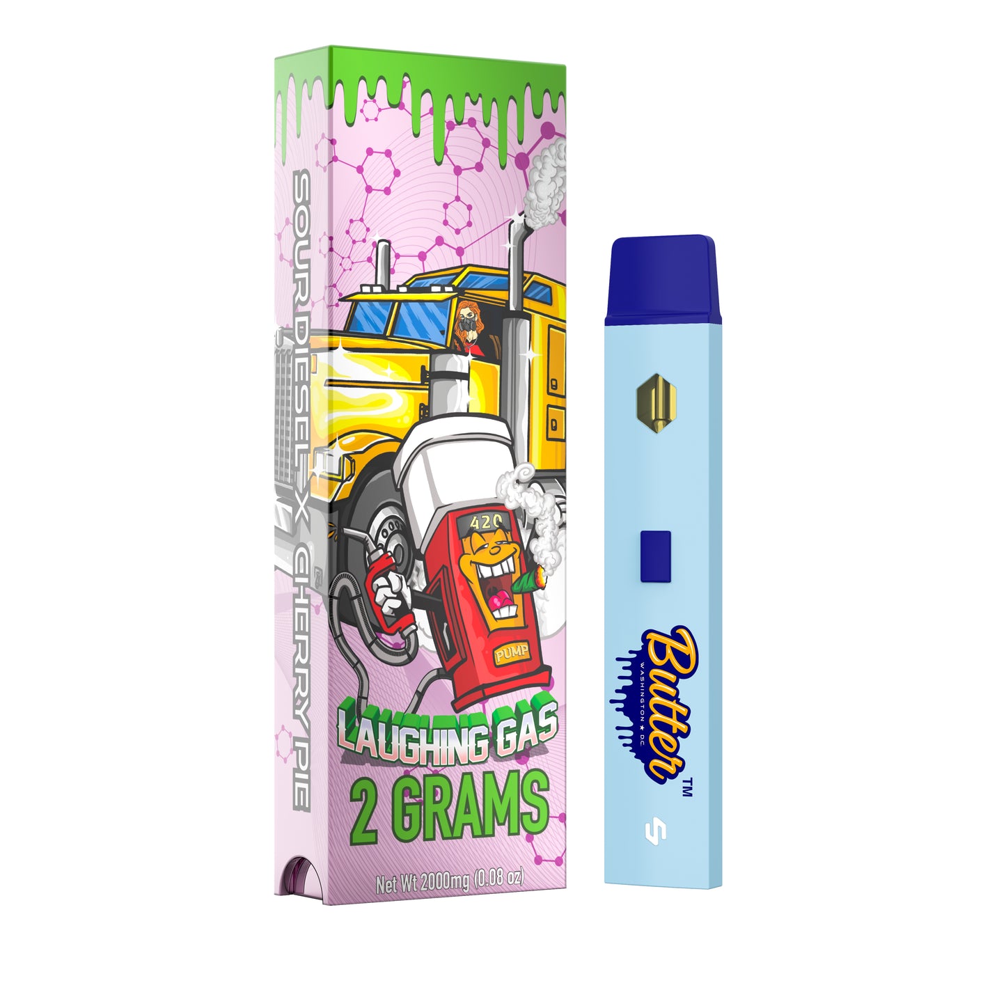 HHC 2.2mL Disposable - Laughing Gas (2g)