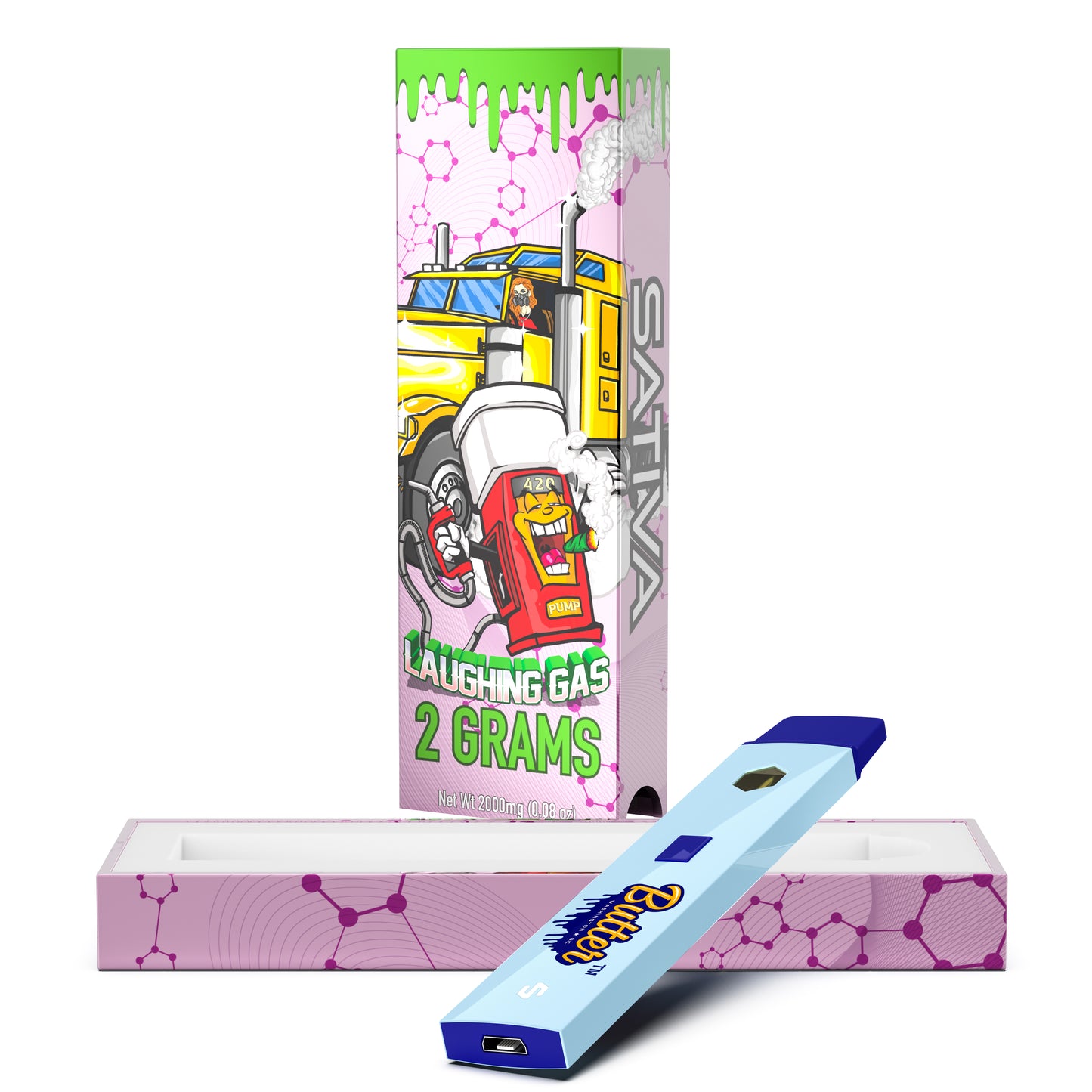 HHC 2.2mL Disposable - Laughing Gas (2g)