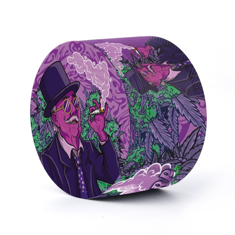 4-Piece Zinc Alloy Grinder - Grand Daddy Purp