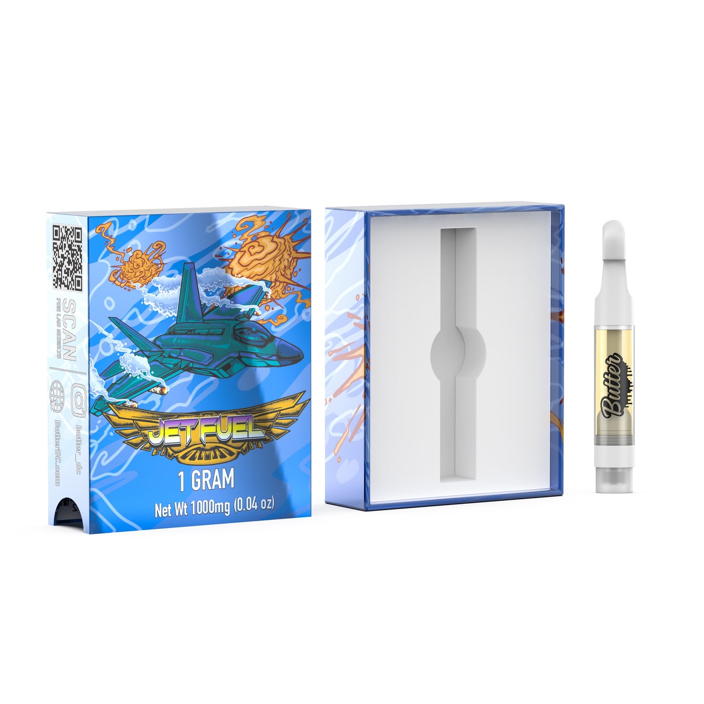 Supreme Blend 1mL Cartridge - Jet Fuel (1g)