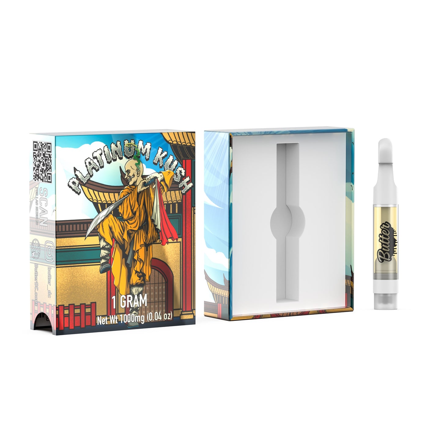 Supreme Blend 1mL Cartridge - Platinum Kush (1g)