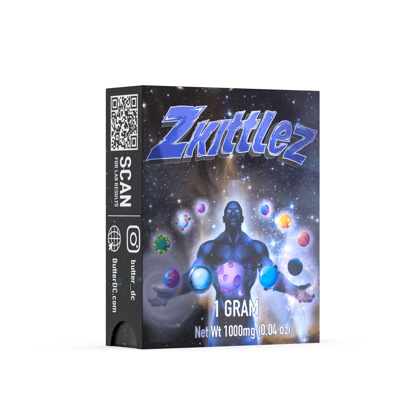Supreme Blend 1mL Cartridge - Zkittlez (1g)
