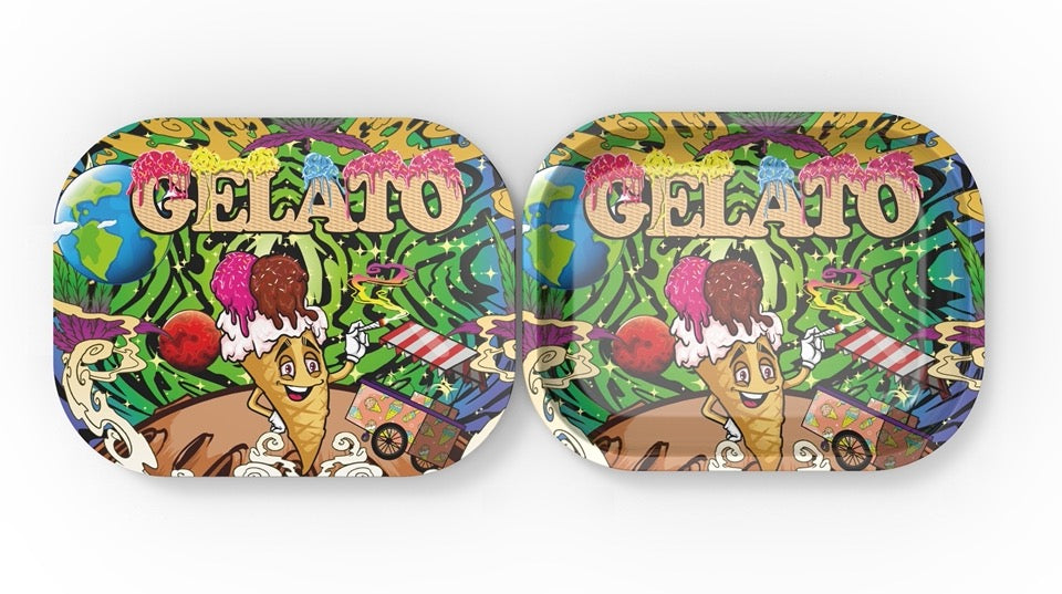 Metal Tray with Magnetic Cover - Gelato