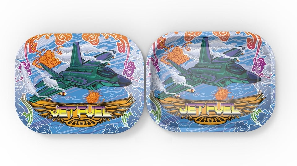Metal Tray with Magnetic Cover - Jet Fuel