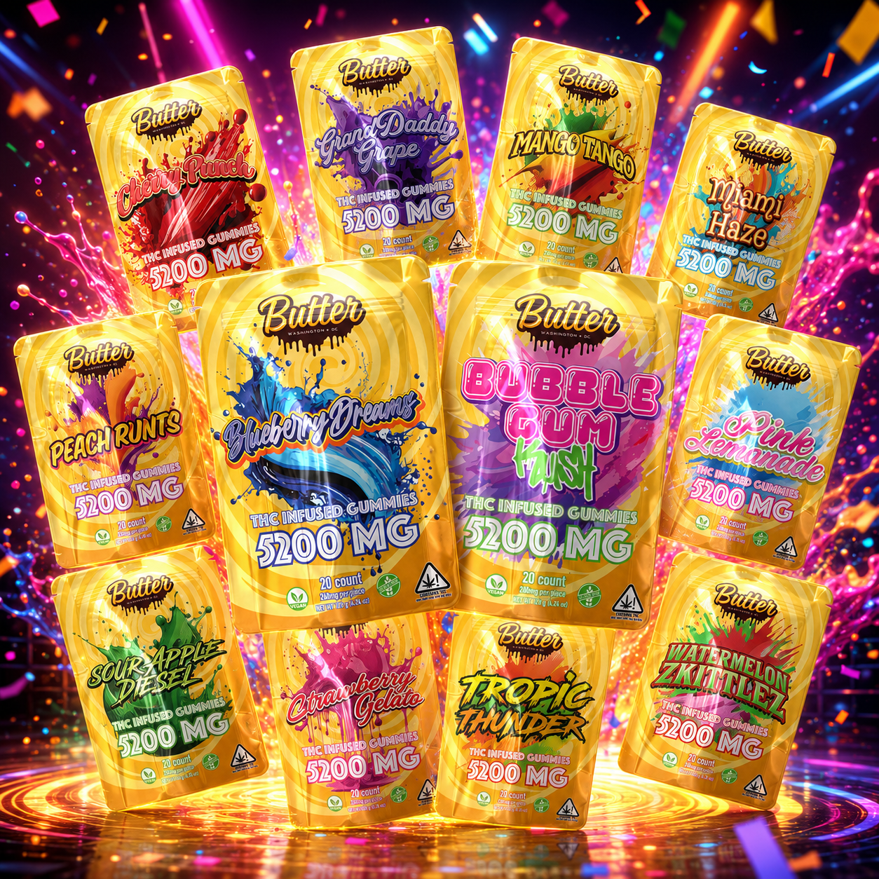 Party Packs (20 gummies)