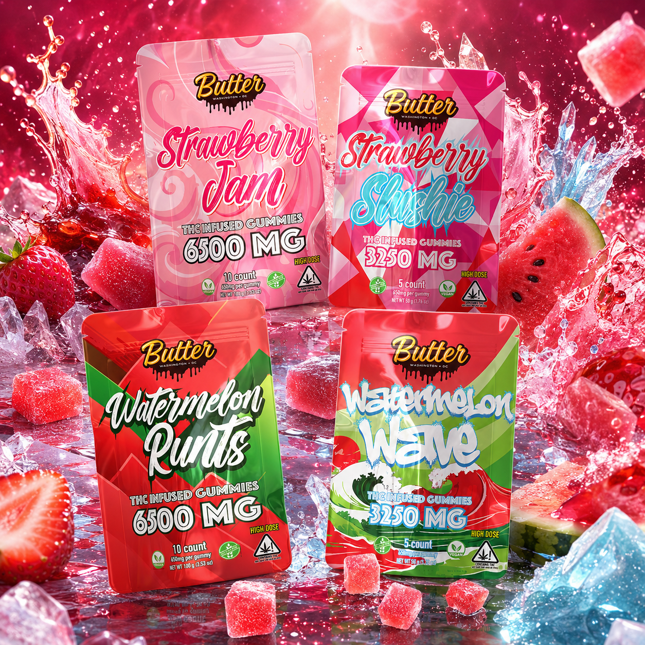 High-Dose Gummies - Heavy Hitters & Power Packs