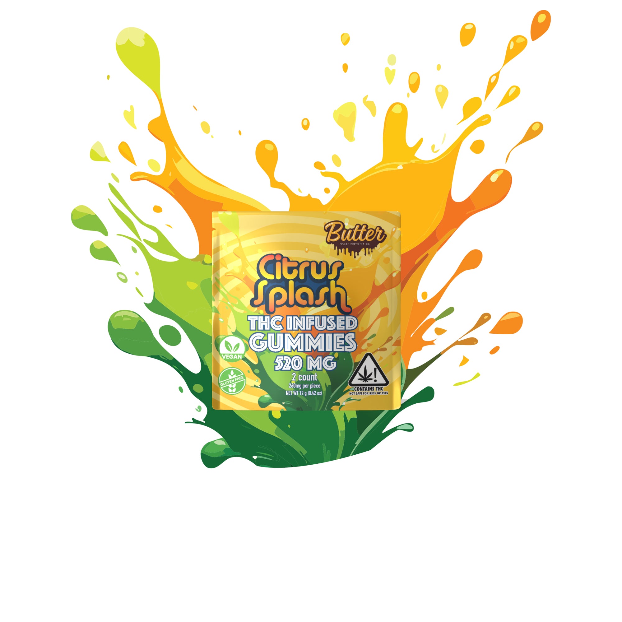 Citrus Splash - Double Dip (2 gummies)