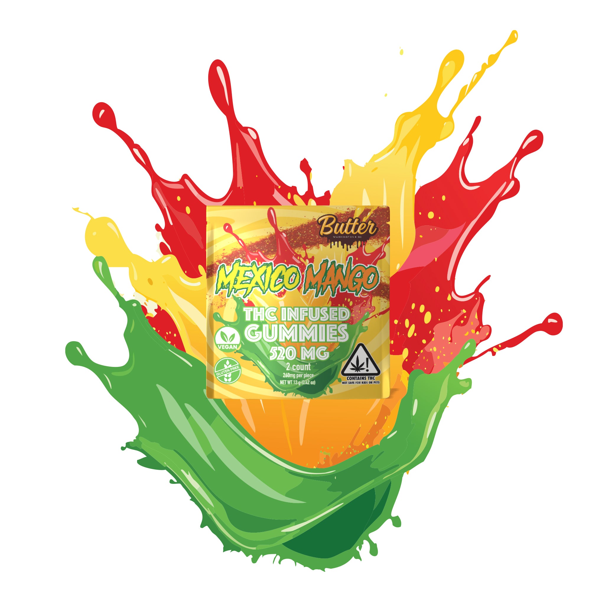 Mexico Mango - Double Dip (2 gummies)