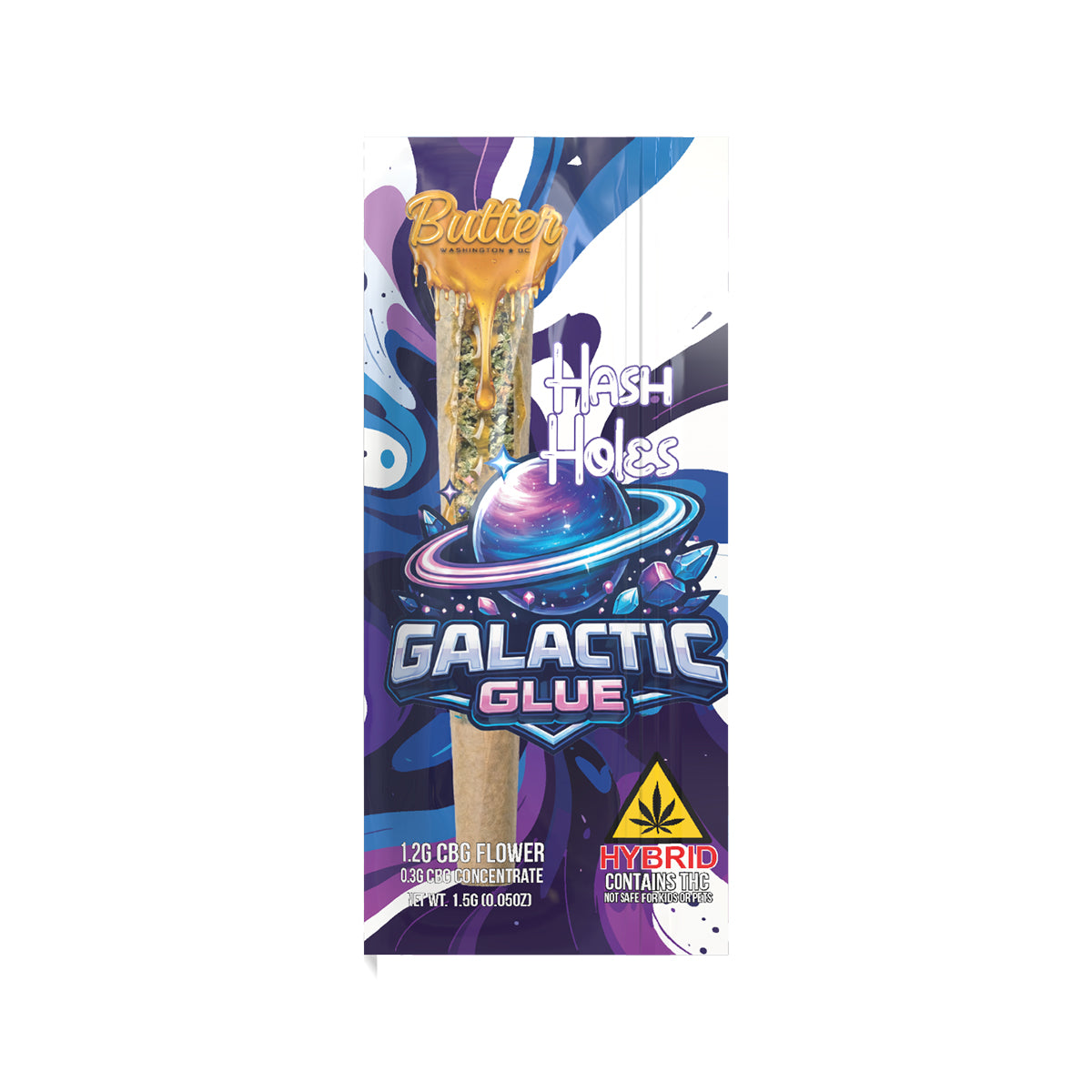 Galactic Glue [hybrid] - CBG Hash Holes (1.5g)
