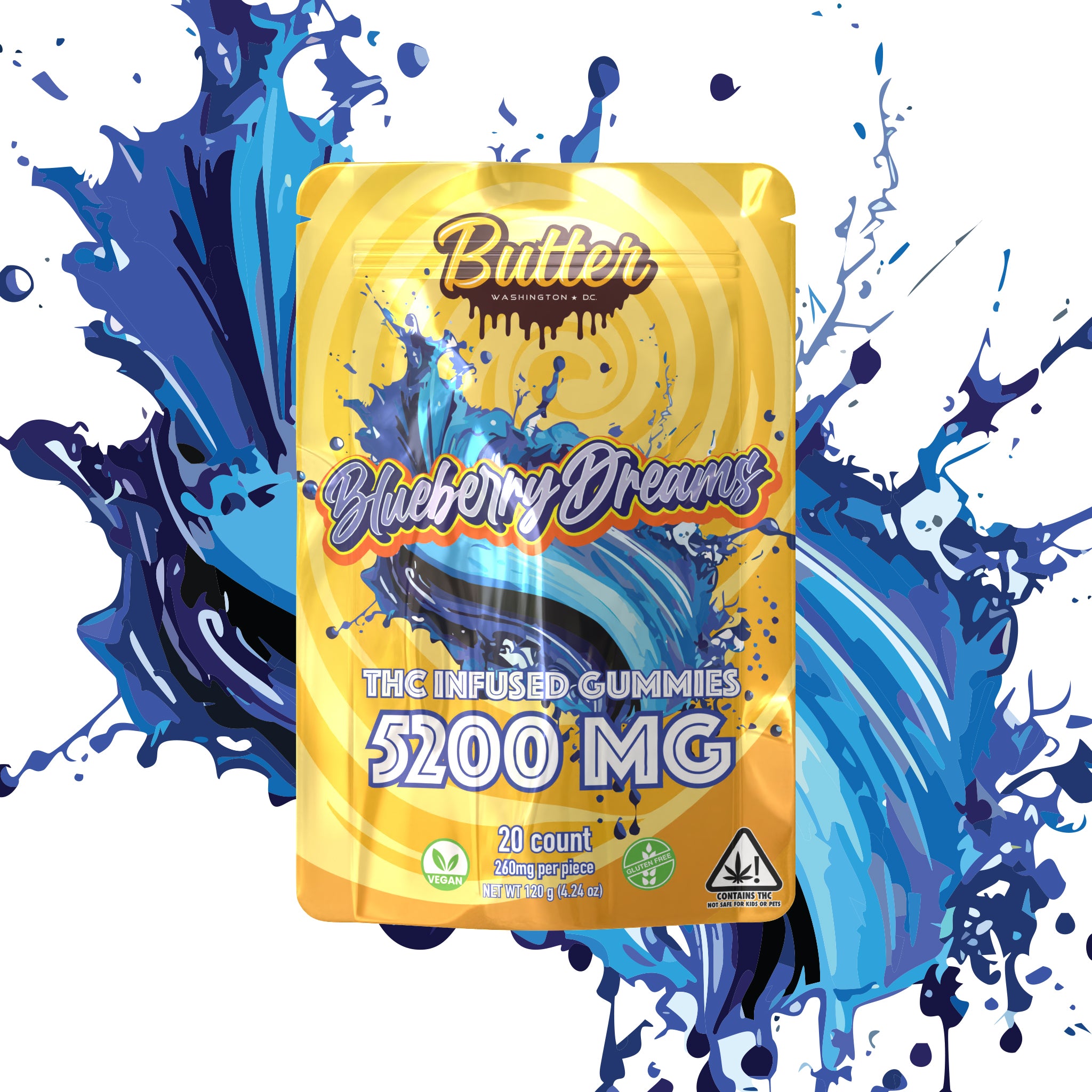Blueberry Dreams - Party Pack (20 Gummies)