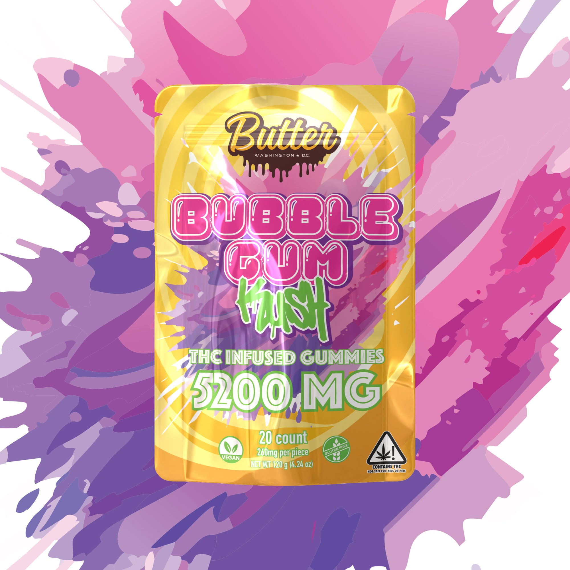 Bubblegum Kush - Party Pack (20 Gummies)