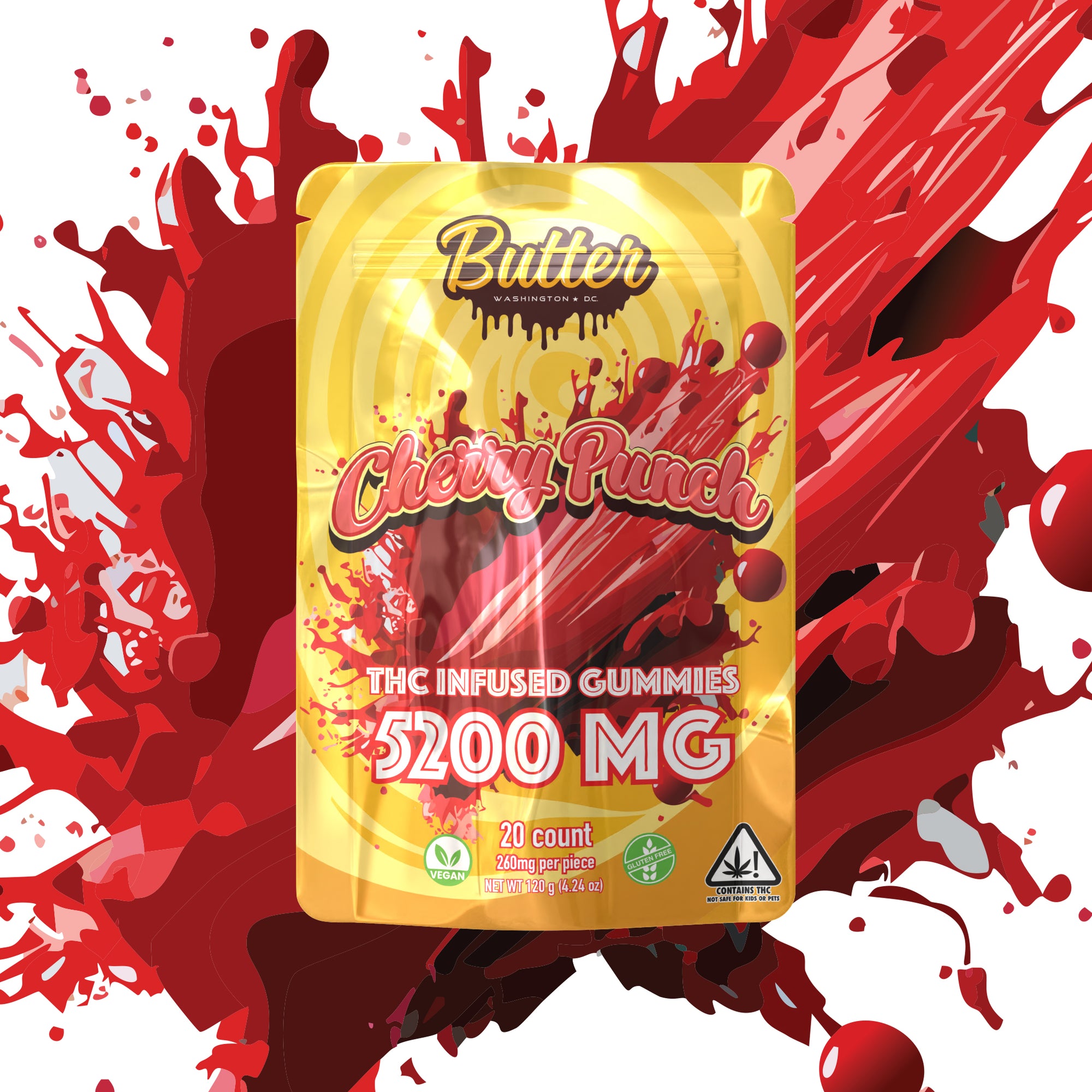 Cherry Punch - Party Pack (20 Gummies)