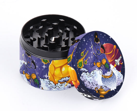 4-Piece Zinc Alloy Grinder - Blue Dream