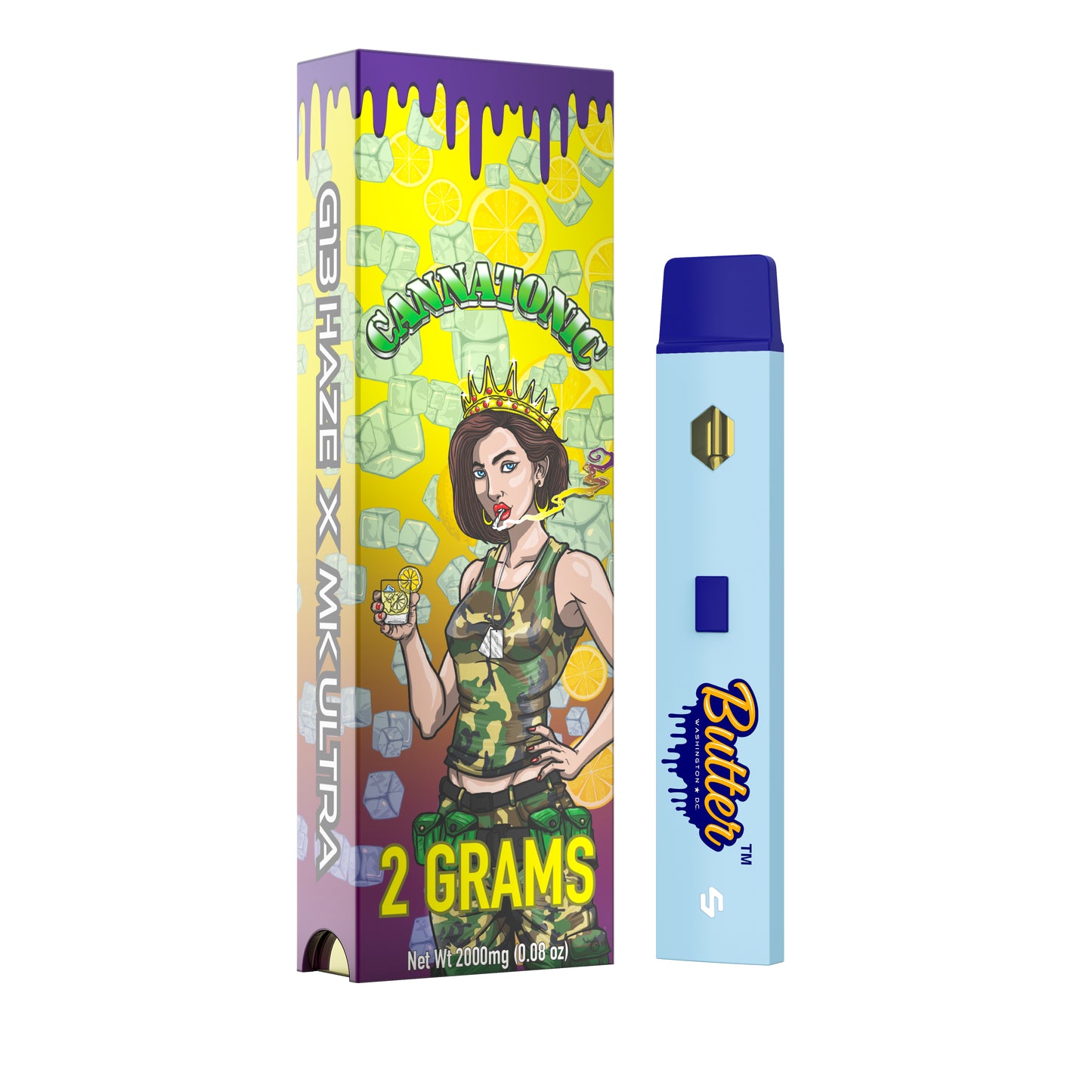 HHC 2.2mL Disposable - Cannatonic (2g)