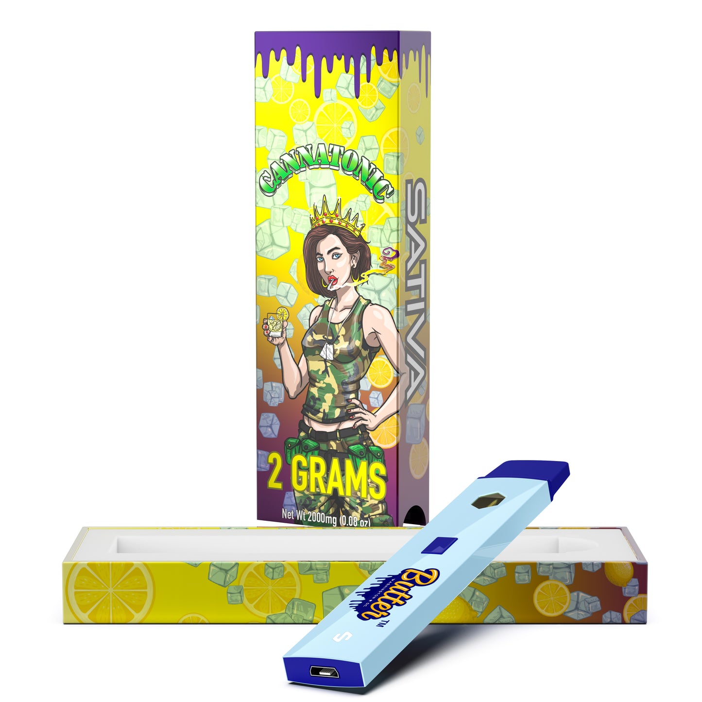 HHC 2.2mL Disposable - Cannatonic (2g)
