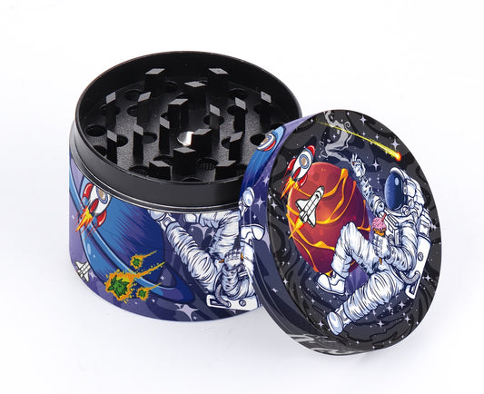 4-Piece Zinc Alloy Grinder - Runts