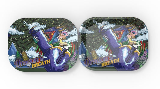 Metal Tray with Magnetic Cover - Dragon's Breath