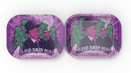 Metal Tray with Magnetic Cover - Grand Daddy Purp