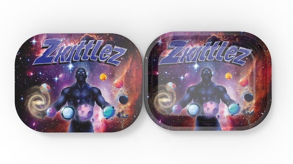 Metal Tray with Magnetic Cover - Zkittlez